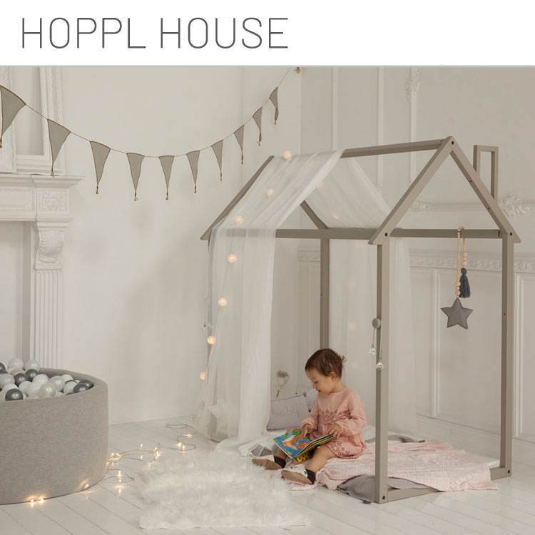 HOUSE  KIDS BED HOPPL（ホップル）｜ベビー用品のチェアとキッズデスクなどの木製品