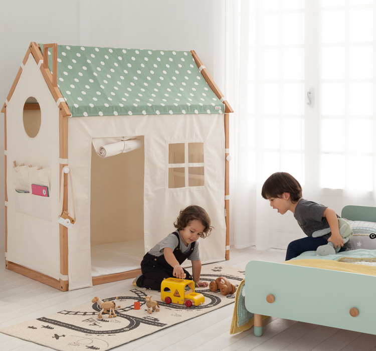 HOUSE  KIDS BED : HOPPL（ホップル）｜ベビー用品のチェアとキッズデスクなどの木製品